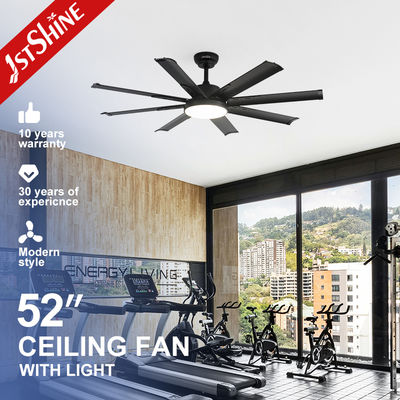 Harga yang bagus 15cm 8 Steel Blade Ceiling Fan Untuk Kolam Renang Yoga Studio on line