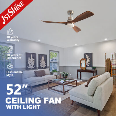 Harga yang bagus 52 Inch Low Noise Anti Corrosion Color Changing Ceiling Fan dengan lampu LED dan remote control on line