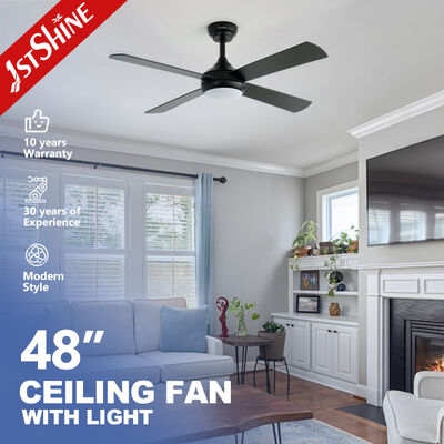 Harga yang bagus Kipas Langit-Langit Modern 48 Inci dengan Lampu Menampilkan Bilah MDF dan Motor AC on line